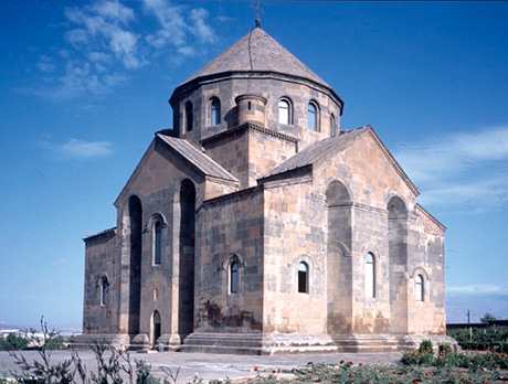 External view of Saint Hripsime Church.